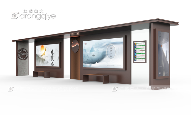 電子公交站臺促進智慧交通發展配圖二